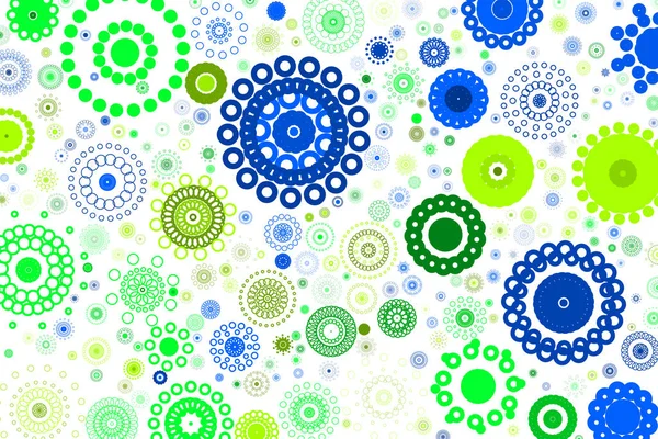 Patrón geométrico abstracto, formas coloridas y artísticas para grafo — Vector de stock