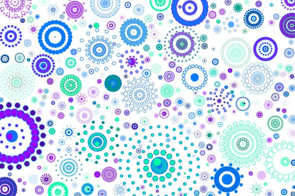 Abstrakte geometrische Muster, farbenfrohe & künstlerische Formen für Graphen — Stockvektor
