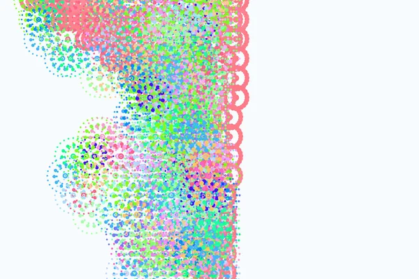 Abstrakte geometrische Muster, farbenfrohe & künstlerische Formen für Graphen — Stockvektor