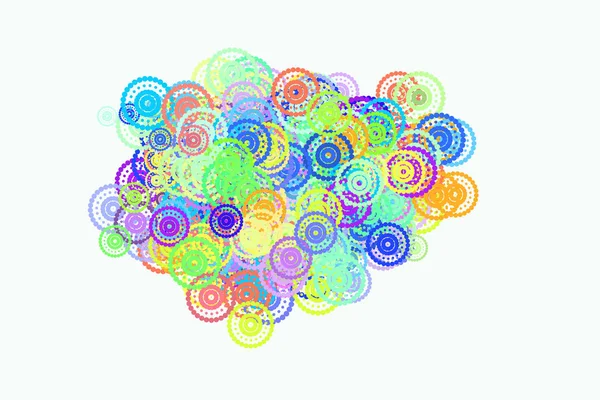Absztrakt geometriai minta, színes és művészi formák grafikonhoz — Stock Vector