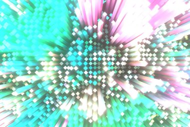 Dekoratif, resimli, renkli şekiller geometrik, tasarım için