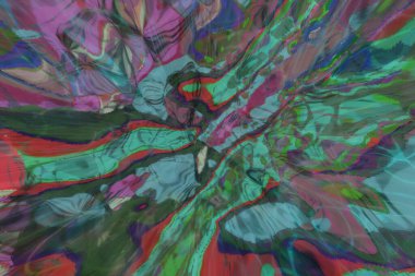 Arkaplan ya da arkaplan, sıvı efektleri rüya gibi, tasarım dokusu için. Vektör çizimi.