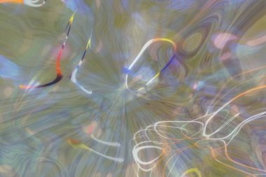 Görüntü rüya gibi, akışkan etkilerin soyut çizimleri, kavramsal. Tasarım arka planı için.