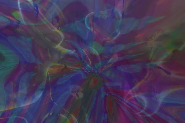 Blur Sonhador Efeitos Fluidos Abstratos Fundo Arte Gerativa — Fotografia de Stock