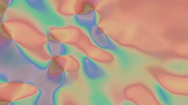 Dreamy Colorful Neon Effects Infinity Seamless Loop Абстрактный Художественный Подходит — стоковое видео