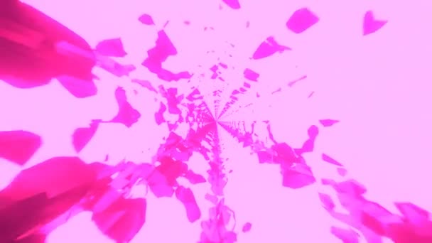 Effets Zoom Futuristes Boucle Infinie Transparente Animation Mouvement Abstrait Ligne — Video