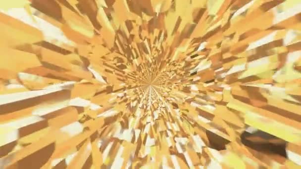 Efectos Zoom Futuristas Bucle Infinito Inconsútil Animación Movimiento Abstracto Línea — Vídeo de stock