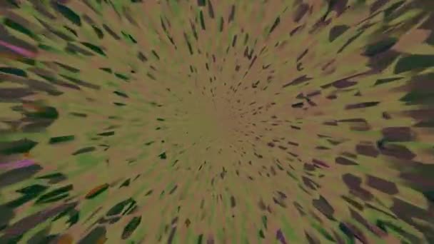 Efectos Zoom Futuristas Bucle Infinito Inconsútil Animación Movimiento Abstracto Línea — Vídeo de stock