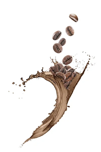 kahve sıçramasına dalga