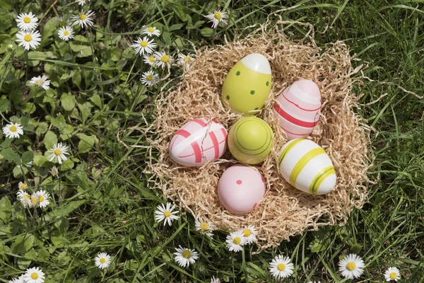 Colorful easter eggs — Stock Photo, Image