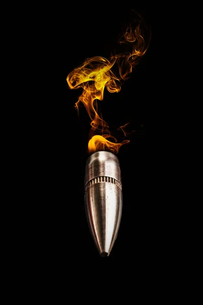 Fire And Bullet — Stock Photo, Image