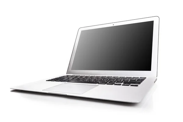 Laptop On White Background — Stock Photo, Image