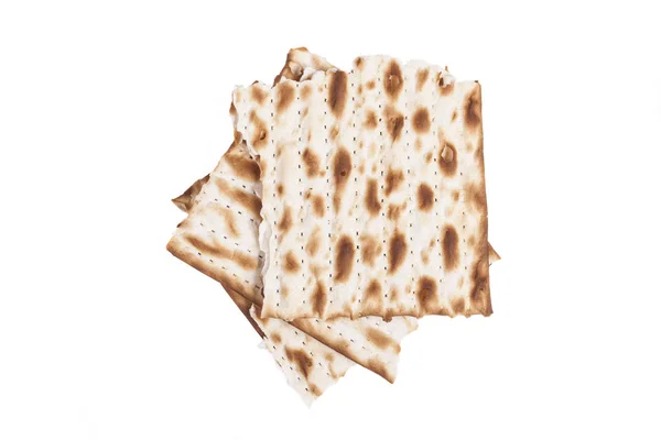 Κομμάτια σπασμένα Matzah — Φωτογραφία Αρχείου