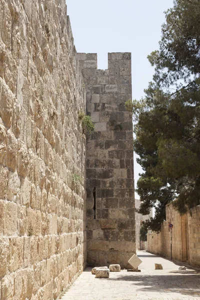 Jerusalem Steinmauer — Stockfoto