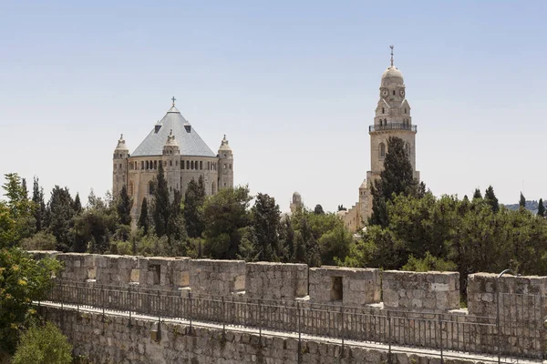 Twee kerk in Jeruzalem — Stockfoto