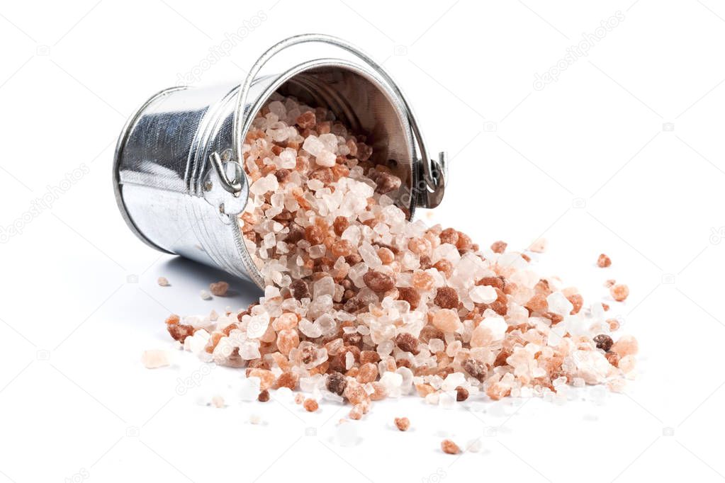 Isolated Spilled Salt
