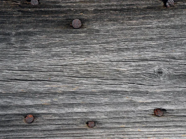 Doku üç çivi aşağıda ve yukarıda ile gri ahşap kurullarının