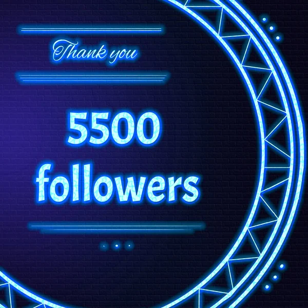 Beş bin beş yüz ışık mavi neon metne teşekkür ederim e kart