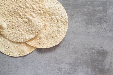 Papadam, geleneksel Hint yemek