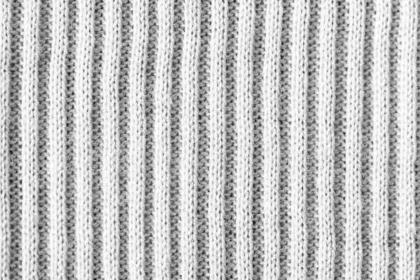 Abstract white knitted texture background — Stock Photo, Image