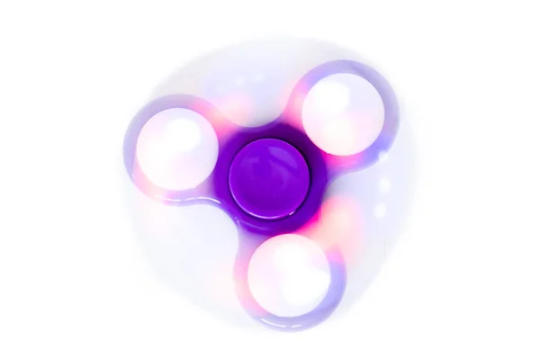 Hand spinner. En fidget leksak för ökat fokus, avspänning. — Stockfoto