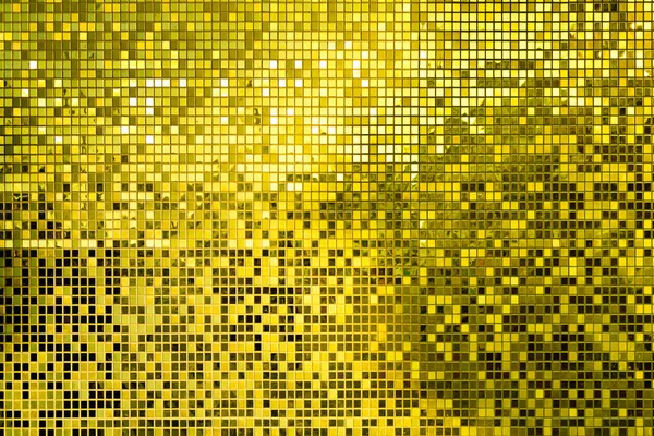 Azulejos Mosaico Cuadrado Amarillo Para Fondo Textura —  Fotos de Stock