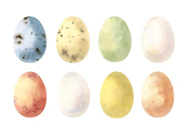 Renkli Paskalya yumurtaları.