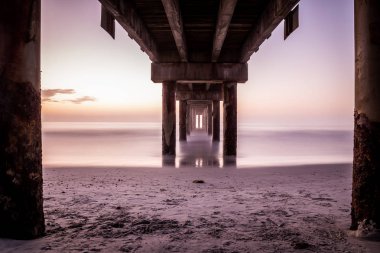 Saint Augustine Pier gündoğumu