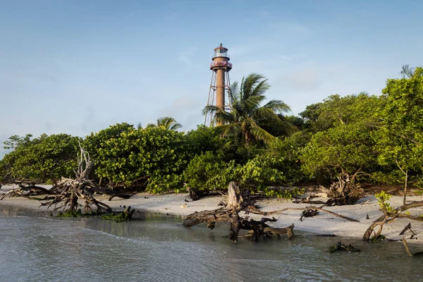 Sanibel Island Lighthouse Dawn — Stock Photo, Image