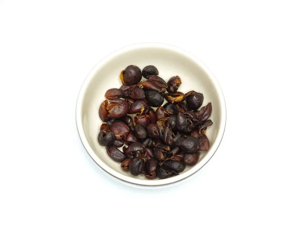 Cerejas de café secas — Fotografia de Stock