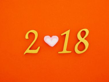 Yeni yıl 2018 afiş