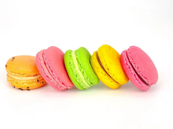 Sortimento de macaroons coloridos — Fotografia de Stock