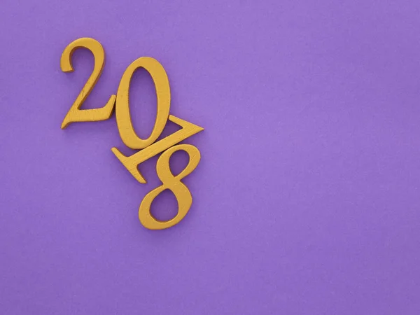 Ano Novo 2018 Banner — Fotografia de Stock