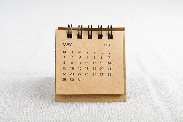 May. Scheda calendario . — Foto Stock