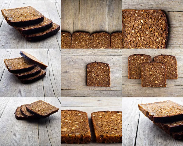 Set di pane integrale — Foto Stock