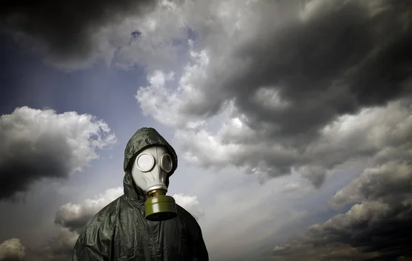Gas mask. Survival theme. — Stock Photo, Image