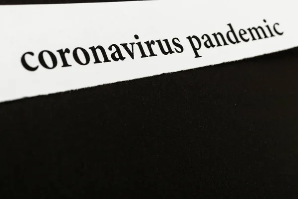 Коронавирус Экстренные Новости Вырезки Газет Вспышка Коронавируса Концепция Кризиса Covid — стоковое фото
