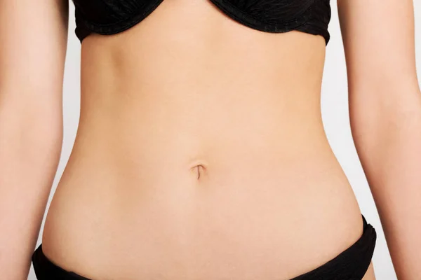 Woman slim belly — Stock Photo, Image