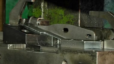 Bir basın kullanarak bitki parçaları üretim