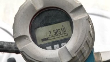 Gaz boru gaz ölçerde