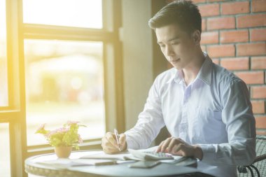 Yönetici iş adam Mali Müfettiş ve sekreter mak