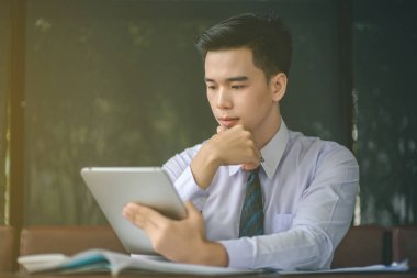 Yönetici iş adam Mali Müfettiş ve sekreter mak