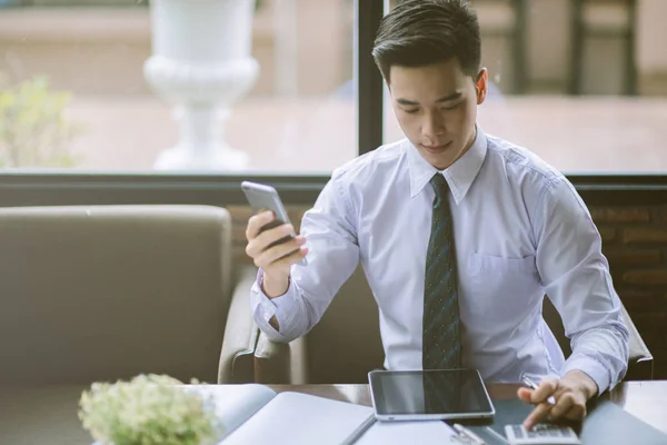 Yönetici iş adam Mali Müfettiş ve sekreter mak