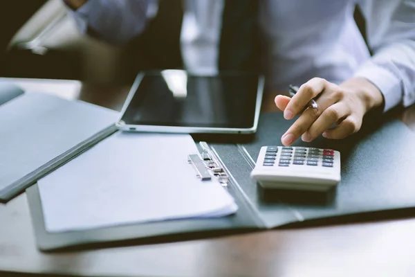 Yönetici iş adam Mali Müfettiş ve sekreter mak