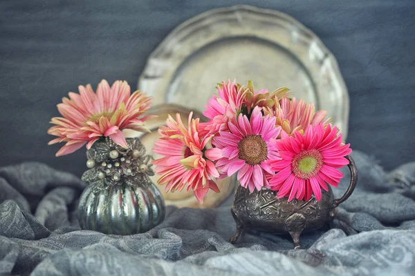 Schöner Strauß einer rosa Blume. — Stockfoto