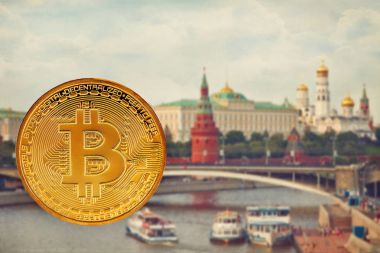 Fotoğraf Altın Bitcoinler .