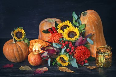 Sonbahar sakin bir hayat.