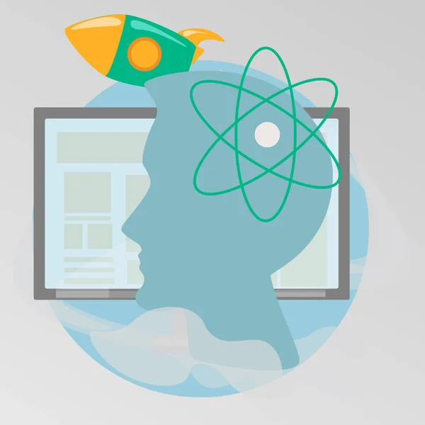 Rüya fikir illüstrasyon