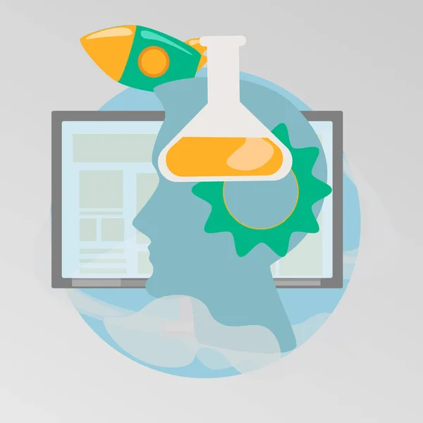 Rüya fikir illüstrasyon