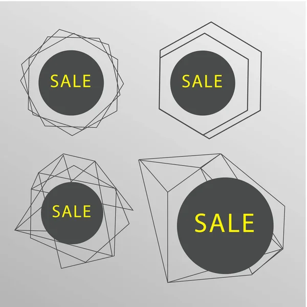 İndirim illüstrasyonlar kümesi